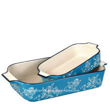 Mão-Pintura Cor Bakeware Esmaltado